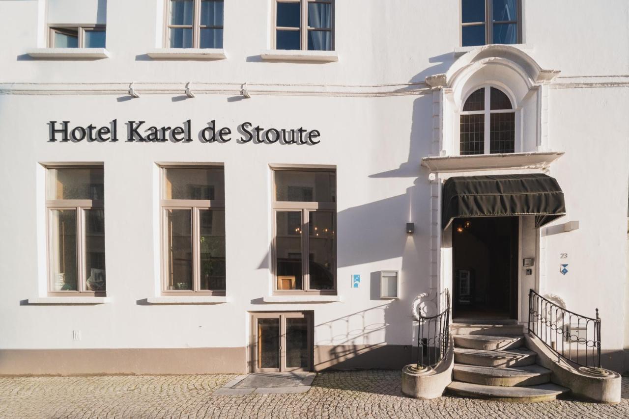 Hotel Karel De Stoute บรูจส์ ภายนอก รูปภาพ