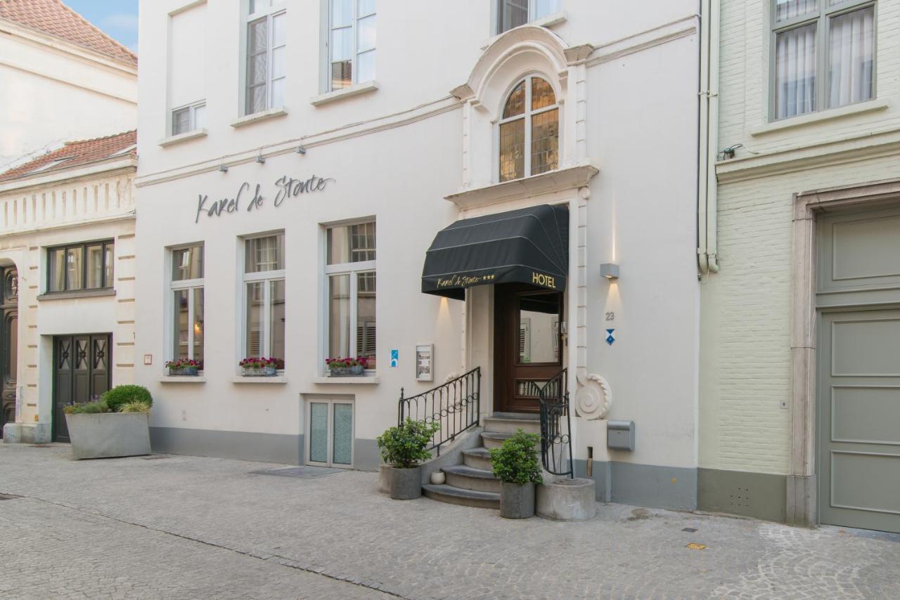 Hotel Karel De Stoute บรูจส์ ภายนอก รูปภาพ